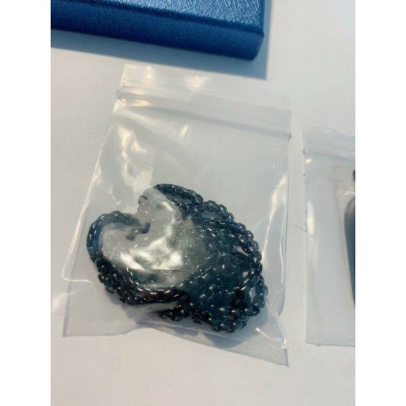 FaithHeart Sagittarius Black Stainless Steel Horoscope Necklace Engravea… - Picture 5 of 5